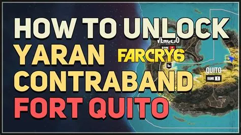 How do you unlock contraband in far cry 6?