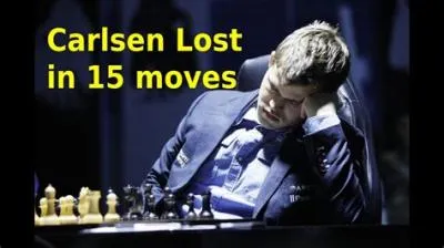 How many times has carlsen lost?