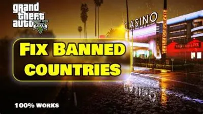 How many countries is gta banned in?