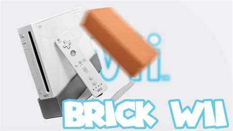 What happens when you brick a wii?