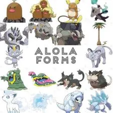 Can you get alolan forms in scarlet?