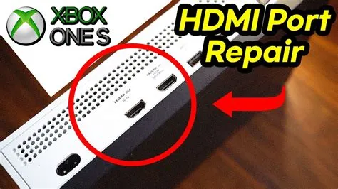 Can you replace hdmi on xbox?