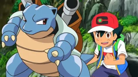 Does ashs squirtle evolve?