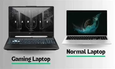 What is the difference between a regular laptop and a gaming laptop?