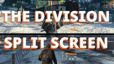 Is the division 3 split-screen?