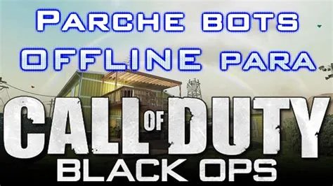 Does black ops 4 have offline bots?