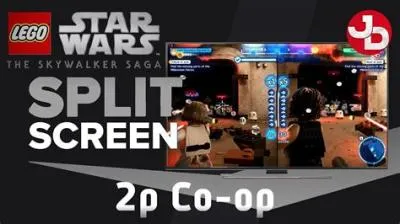 Can you turn off split-screen lego star wars?