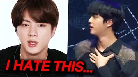 What does jin hate the most?