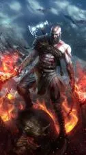 Is kratos a full god in god of war 4?