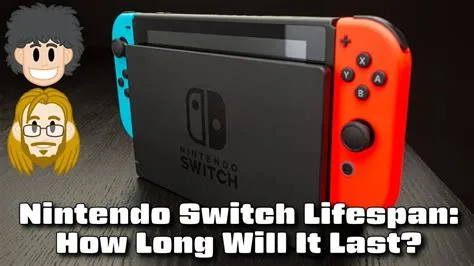 How long is switch lifespan?