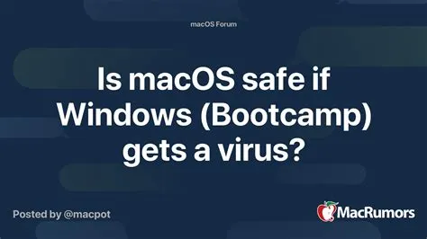 Is macos safe from virus?