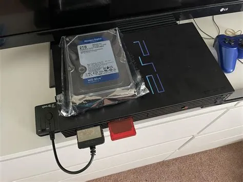 How big is the ps2 hard drive?