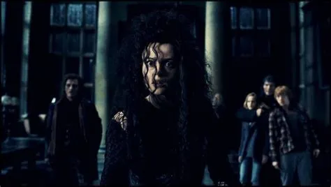 Was bellatrix scared of harry?