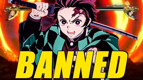 Why was tanjiro banned?