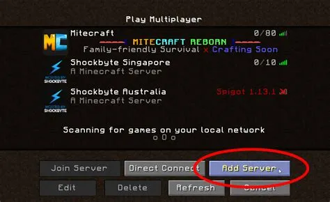 How do you play minecraft servers with friends for free?