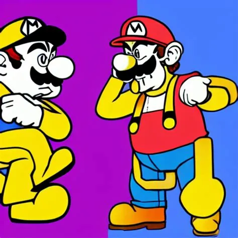 Is wario jealous of mario?