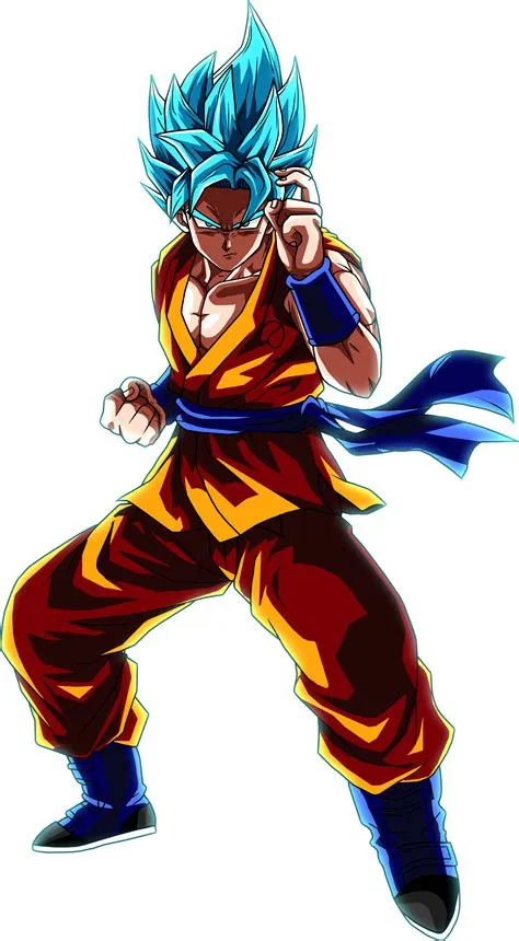 Who is the first ssj blue?