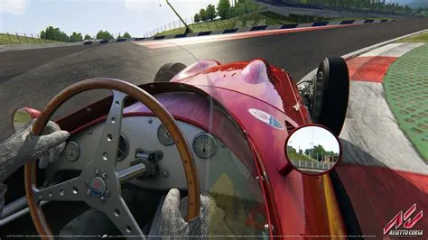 Why is assetto corsa red?