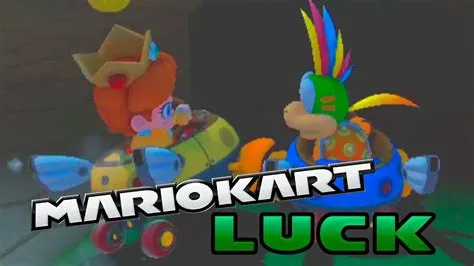 Is mario kart 8 just luck?