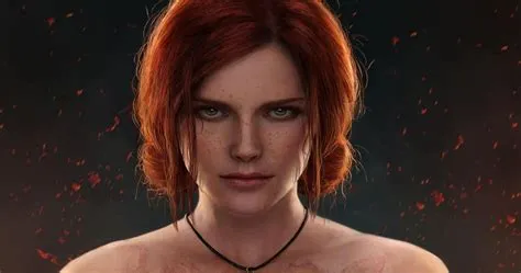 Is triss pretty in the books?