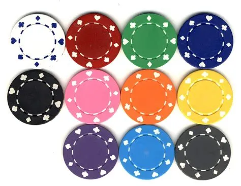 Do all casinos use the same color chips?