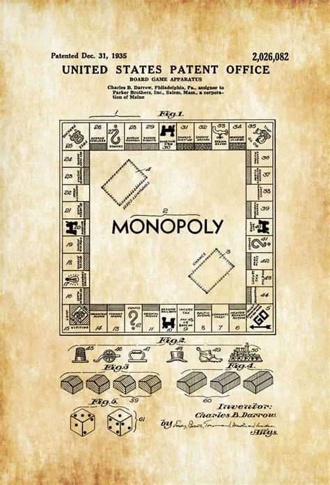 Can you get a patent on a board game?