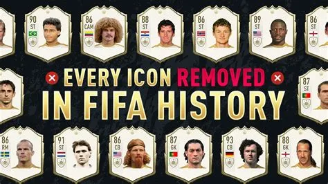 Why were fifa 23 icons removed?