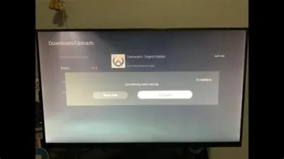 What does error code ce 100005 6 mean on ps5?