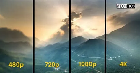 What is the difference between 480p and 720p on my phone?