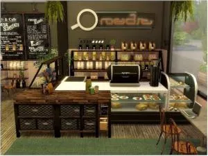 What sims 4 pack has cafes?