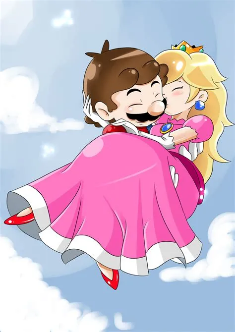 Is peach in love with mario?