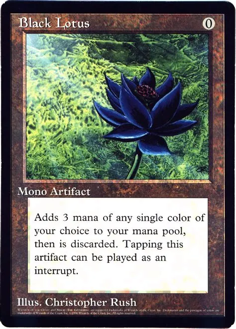 Is black lotus the best card?