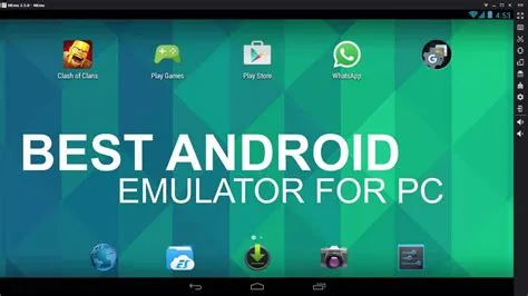 Is android emulator harmful for pc?