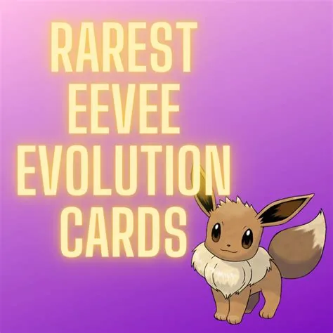 What is the rarest eevee evo?