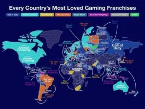 Which countries is pc gaming popular?