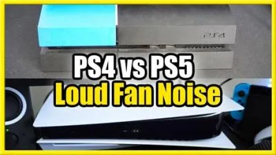 Does ps4 get loud like ps5?