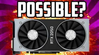 Is rtx 2050 real?