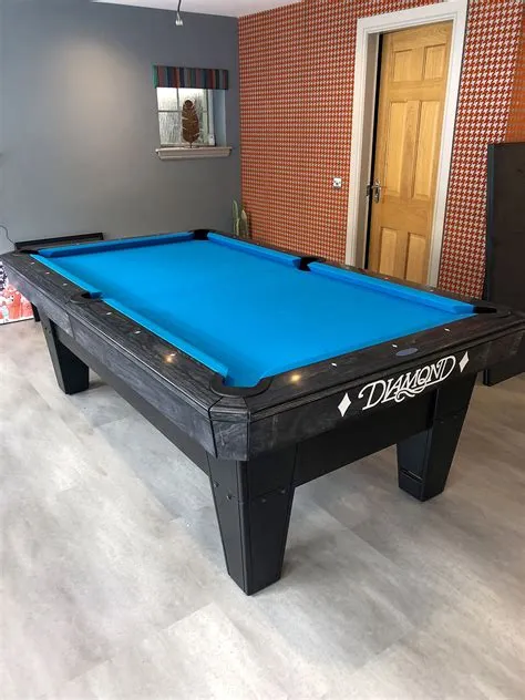 What are professional pool tables made of?