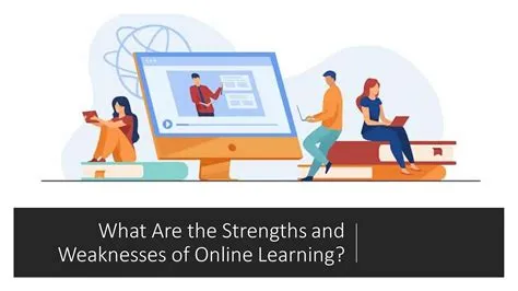 What is the weakness of online learning?