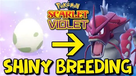 Can you breed 2 shiny pokémon?