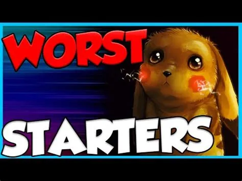 What is the weakest starter?