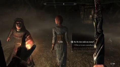 Does your wife get kidnapped in skyrim?