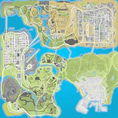 What is the size of san andreas gta 5 map?