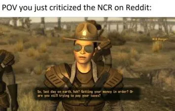 Does the brotherhood hate the ncr?