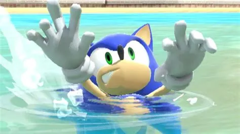 Can sonic swim in smash?