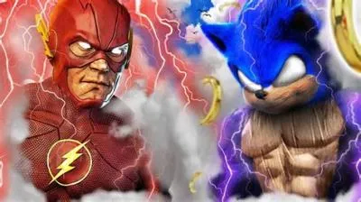 Is god sonic faster than flash?