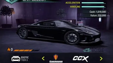 How do you unlock koenigsegg in nfs carbon?