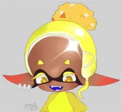 Who is the girl with the big forehead in splatoon 3?