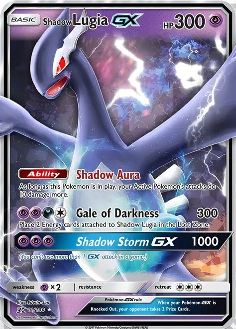 Is shadow lugia a real card?