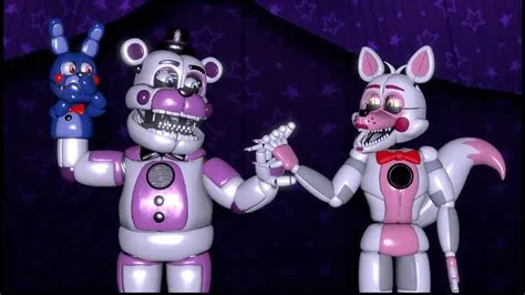 Who does funtime foxy have a crush on?